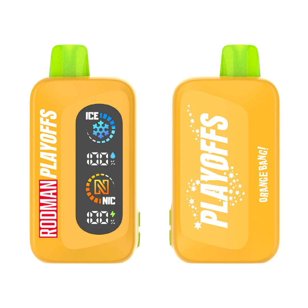 Orange Bang! RODMAN Playoffs 50K Puffs Disposable Vape