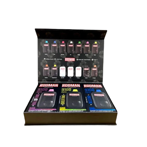 RODMAN by Aloha Sun 9100 Puffs Disposable 3-Pack Gift Box - Image 2
